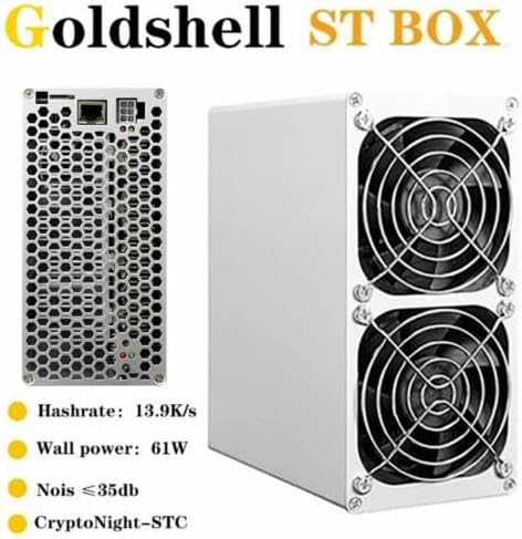 Novo mineiro de Goldshell ST-Box 13,9 KH/S 61W ASIC Chip High Hashrate Mining Machine