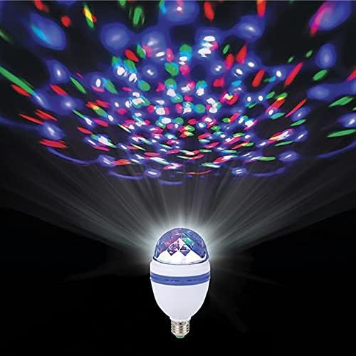 A Dreidel Company girou a lâmpada de disco, LED Rotcating Disco para decorações em casa e na escola, eventos de reuniões