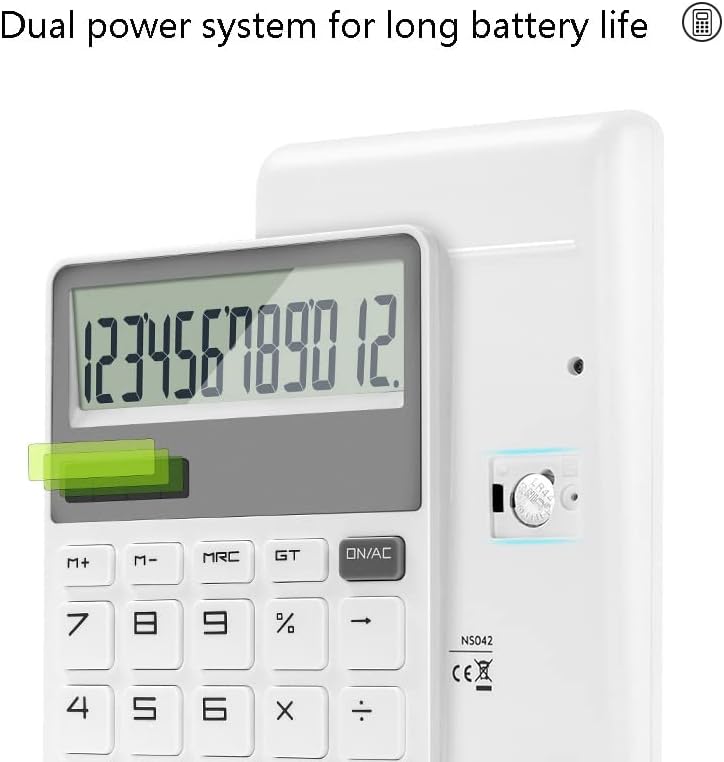 Calculadora de moda sdfgh de 12 bits personalidade de tela grande calculadora grande calculadora especial de contabilidade