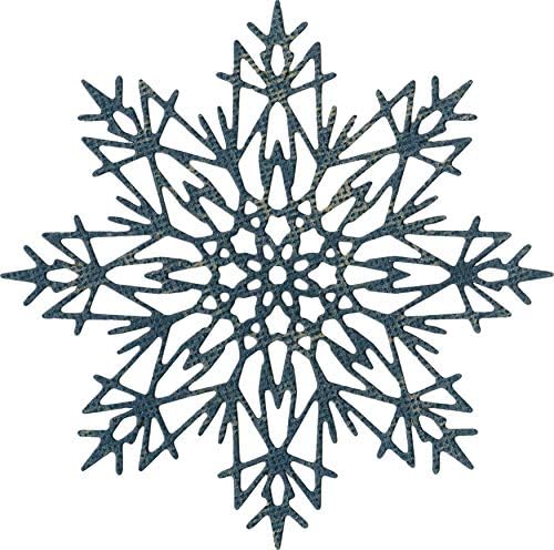 Sizzix Thinlits Die Set 661599, Paper Snowflakes, Mini por Tim Holtz, 14 pacote, tamanho único, várias cores