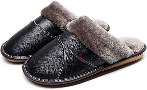 Chinelos de chinelos masculinos de gppzm sapatos de inverno de inverno