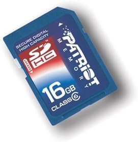 16 GB SDHC Classe de alta velocidade 6 CARTÃO DE MEMÓRIA PANASONIC LUMIX DMC -ZS7 Câmera digital - Capacidade digital segura de