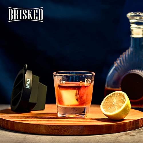 Whisky Wedge Glass Conjunto para uísque antiquado | Melhores acessórios e presentes para beber bourbon e escocês | Presentes de uísque perfeitos para homens