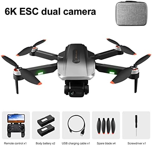 Drone com adultos/crianças, câmera dupla hd dual hd de quadro-quadro