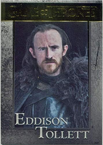 Game of Thrones Temporada 7 Gold Parallel 55 Base Chase Card 039/150 Eddison