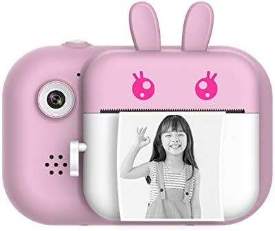 Câmera instantânea para crianças wgwioo, 1080p 2,4 polegadas LCD Display Mini Toy Camera com papel imprimor