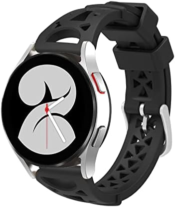 Fuvautu Compatível para Samsung Watch 3 Bands 45mm/Galaxy Watch Bands 46mm/Gear S3 Frontier/Classic Watch, Relógio de 22mm Banda Randa Redunda Silicone Breatable pulseira