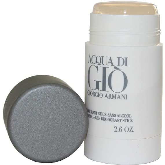 Acqua di Gio desodorizante bastão para homens de 2,6 onças sem álcool por giorgio armani