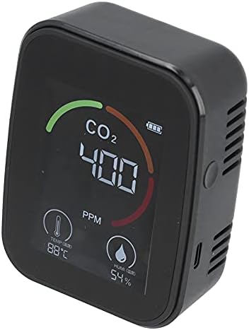 Detector de TVoc ZJCHAO, Tester de Horagem de Temperatura Alta Precisão Monitor de Qualidade do Ar Digital com Cabo de Dados USB para