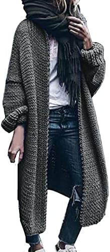 Mulheres casacos de inverno Cardigan Cardigan Solid Bat Sweater Longo Longo Capaca de Moda de Moda de Moda de Moda de Moda de Moda