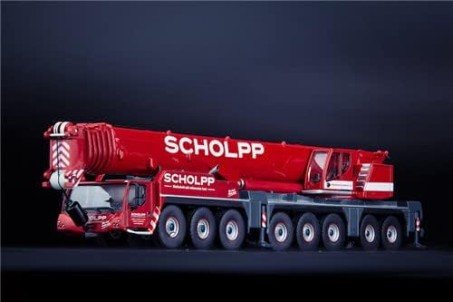 IMC para Liebherr LTM 1450-8.1 Mobile Crane Scholpp 1/87 Modelo pré-construído do caminhão Diecast