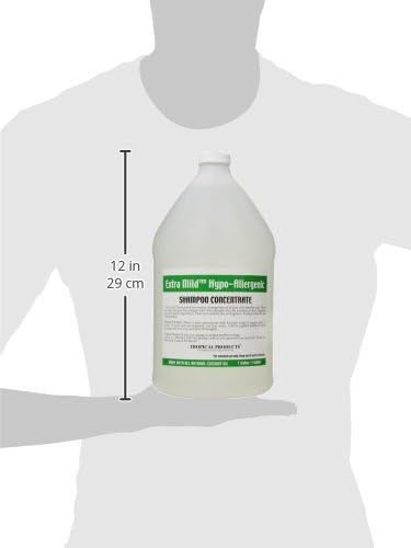 Shampoo de estimação hipo-alergênico extra-alergênico tropical, 1 galão