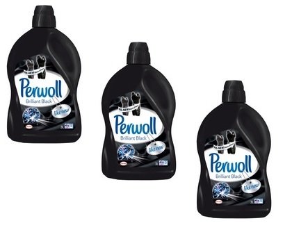 Perwoll para negros e escuros, grande garrafa de carga de 50 lavagem