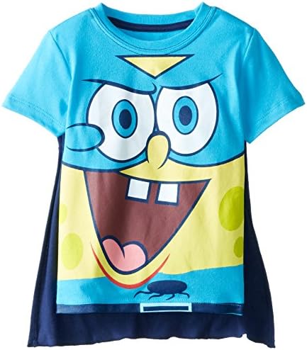 Nickelodeon Boys 'Spongebob Bob Squarepants camiseta com capa