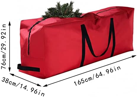 48in/69in Sacos de armazenamento de árvore de Natal, bolsa de armazenamento de árvore de Natal Armazenamento de Natal Armazenamento