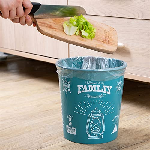 Latas de lixo de lixo ditudo lixo lixo de grande capacidade pode desperdiçar balde de cesto de cesto redondo lixo de lixo de lixo para o escritório da cozinha quarto quarto de estar/a