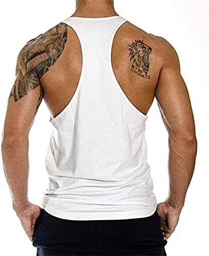 Men's Gym Gym sem mangas impressão de fitness esportes de peito de camisa subestimação rápida colete de gesto de treino de