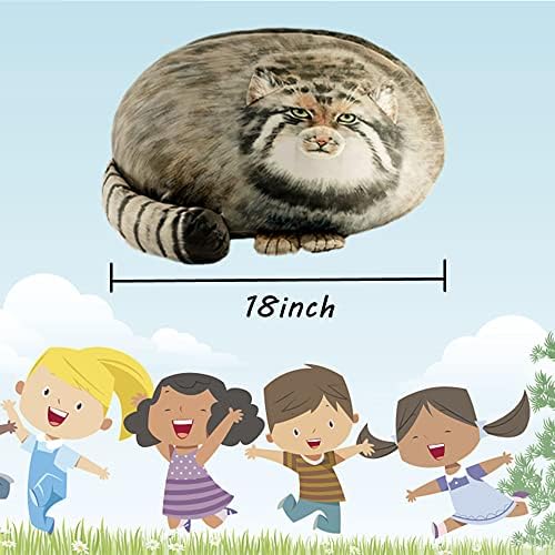 Gollicce Cat Pluxush travesseiro de brechas de gato de gato travesseiro de animal de pelúcia macia para abraçar travesseiro