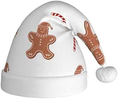 Chapéu de Natal de Christmas Gingerbread, Hat de Papai Noelas de Papai Noel para homens, ROVA HATCHRISTMAS ANO NOVO FESTIVO