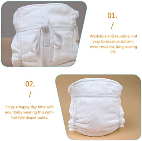 Kisangel pañales de tela fralda capa lavável fraldas de algodão reutilizável para bebês calcinha de paval