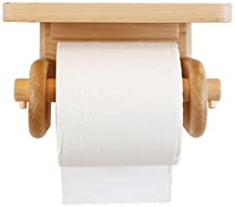 Caixa de lenços de lenço de akkis 1pc Banheiro de papel higiênico portador doméstico Caixa de papel higiênico Tubo de papel Tubo de madeira Rolo do vaso sanitário