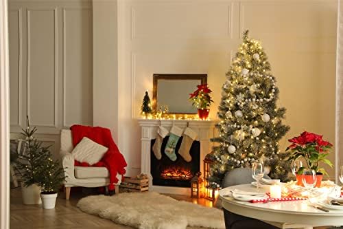 Tesouros de Caroline BB9253CS Boer Goat Christmas Christmas Meking, Teal, lareira pendurando meias de Natal Decoração de festas de festa de Natal Decorações de férias em família,