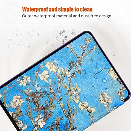 Caso de capa protetora do e-book para Kindle 2014 Ereader Slim Protective Cover Smart Case, para o modelo WP63GW Sleep/Wake Função, Rainbow Blue