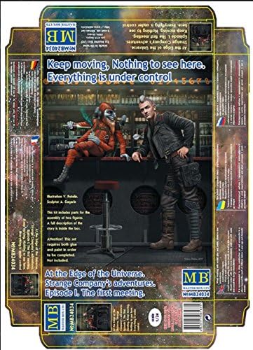 No limite do universo - Strange Companies Adventures 1/24 Master Box 24034