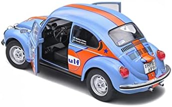 Veículos modelo de escala Apliqe para portas duplas Volkswagen Beetle 1303 Modelo de carro liga