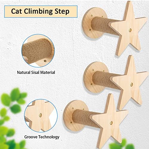 Hammocks de gato gatos montados na parede móveis de parede prateleiras de escalada camas e bate de atividades de gatos árvores internas