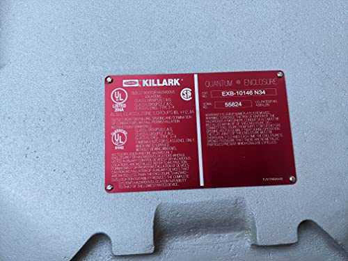 Killark EXB-10146 N34 Quant Encl 10x14x6 Cast Al