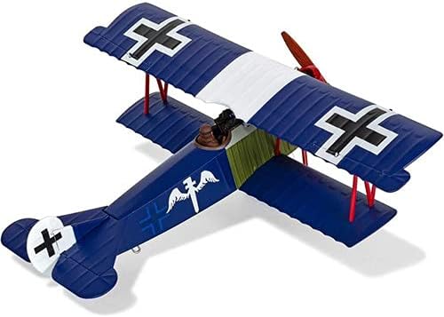 Para Corgi Fokker DVII - Rudolf Berthold Jasta - 15/JG II Chery -les -Pouilly Aerodrome - França 1918 1/48 Aeronave Diecast Modelo pré -construído