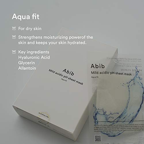 [ABIB] Máscara de PH ácida leve Aqua Fit 30ml