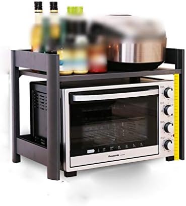 Rack de armazenamento KMMK Adequado para a cozinha sala de estar em casa, prateleira de prateleira multifuncional para o forno