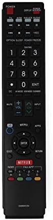Substituição Sharp GA890WJSA TV Remote Control para LC46LE835U, 2000, 2200, 300, 4500, 5800, 6, 811, LC37GP1U Televisão