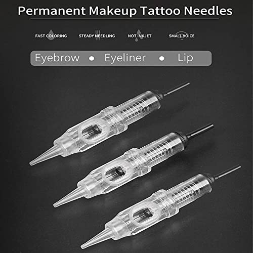 20pcs A agulhas de tatuagem permanente para tatuagem Máquina de tatuagem Tattoo Tattoo Tattoo Allocal de Microblading