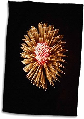Fogos de artifício de Florene 3drose - Beijo elétrico - toalhas