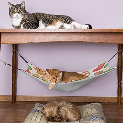 Hammock Cat Christmas Bed Chael Janela de gaiola Salvando o espaço para animais de estimação para pequenos animais