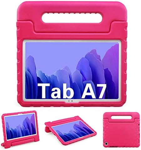 Caso de Kidstar Kids para Samsung Galaxy Tab A7 10,4 polegadas 2020 Proteção à prova de choque Caixa de tampa do suporte de alça de peso leve para Samsung Galaxy Tab A7 2020 T500/T505 Tablet