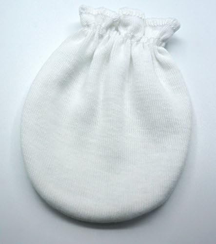 Liwely 4 pares unissex-baby sem luvas de arranhão, algodão, cores sólidas