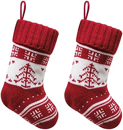 Na estocagem de Natal de 2pc de 2pc, decoração de meias de Natal Big Decoração Santa Snowman Renomeer Decorações de Natal