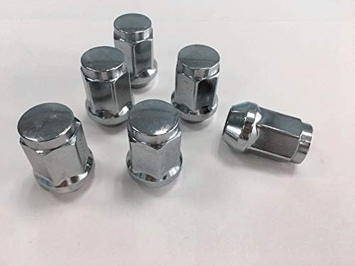 20pcs Chrome 14mm x 1,50 porcas de pós -venda de marcha FIT 1998 Chevrolet Express 3500 pode caber nas jantes OEM, o comprador