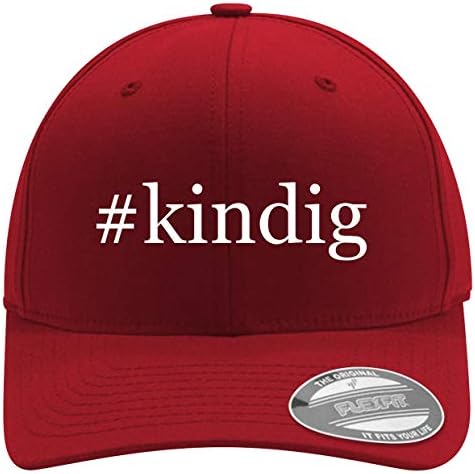 kindig - Flexfit 6277 Chapéu de beisebol | Capace de papai bordado para homens e mulheres | Cap moderno com FlexFit Band