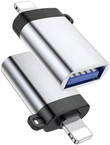 Lightning to USB3 Adaptador OTG CABO, MFI Certified USB Data Sync Sync Converter para iPhone 13/11/11/x/8/7/6, iPad Flash Drive Adapt, leitor de cartões de câmera, mouse, teclado, cubo