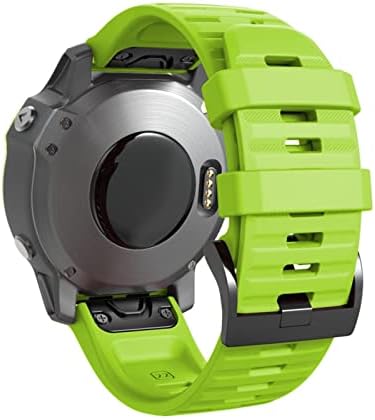 NYCR para Garmin Fenix ​​7 / 7x / 7s Redução rápida Silicone Watch Band Wrist Strap Smart Watch EasyFit Band Strap