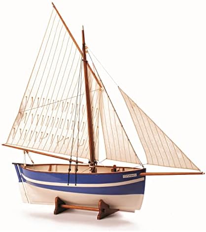 Barcos de cobrança de casco de madeira Esperance 1:30 escala