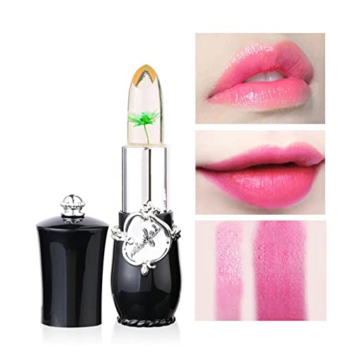 Vefsu hidratante 6 colorido bateria de geléia de flores secas de lipstick de batom de lipstick lipstick com revestimento