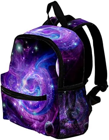 Mochila adulta unissex vbfofbv com trabalho para viagens, purple nebulosa universo planeta