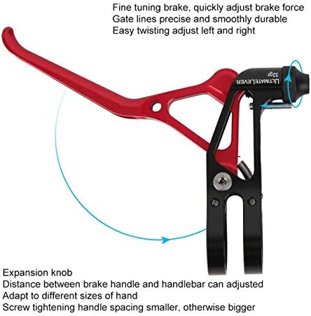 Guia do freio de bicicleta de montanha, freio de ajuste fino Durável Durável Ajuste ajustável Freio do freio de bicicleta