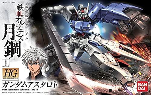 HG Mobile Suit Gundam: Órfãos de sangue de ferro 1/144 Gundam Astaroth Plastic Model